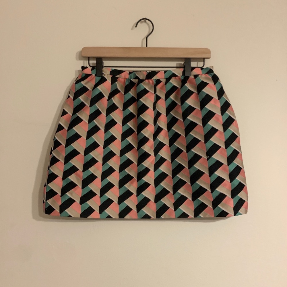 RED Valentino patterned skirt